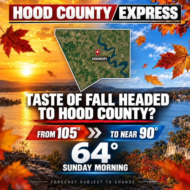 Taste of fall could reach Granbury next weekend