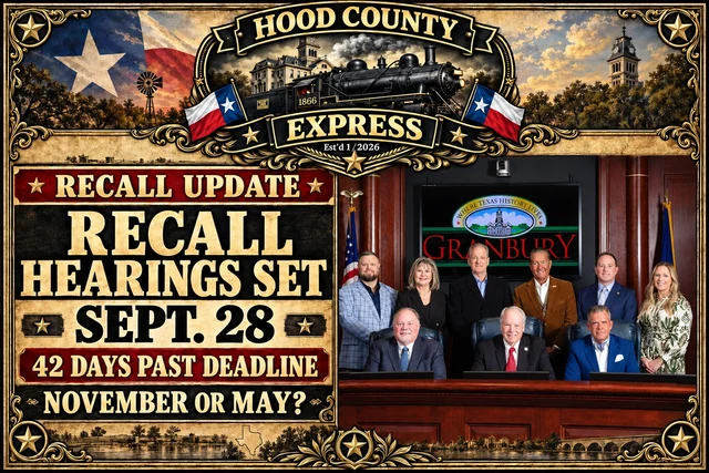 Granbury recall hearings set, but city already missed charter deadline