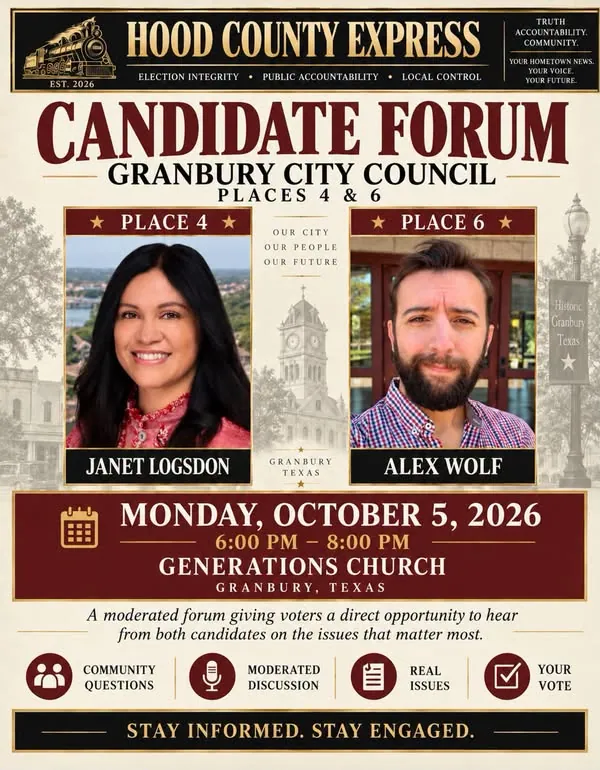 Meet the candidates. Bring your questions.